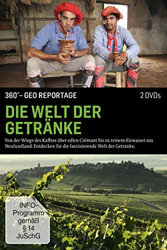360° - GEO Reportage: Die Welt der Getränke [Alemania] [DVD]