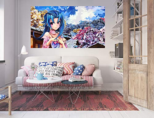 3D Yu-Gi-Oh 093 Japón Anime pegatinas de pared vinilo murales impresión arte | pegatinas de pared grandes autoadhesivos AJ WALLPAPER UK Lucie (vinilo (sin pegamento y extraíble), 260 x 150 cm