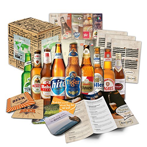 9 Cervezas de las especialidades, de mundo a las mejores cervezas delmundo dan awaywith caja de regalo (no cerveza barata)