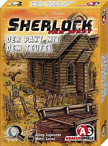 ABACUSSPIELE- Sherlock Far West - Juego de Cartas (en alemán), Multicolor (48204)