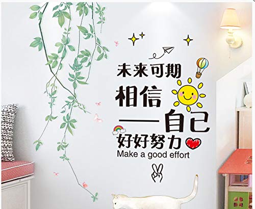 Adhesivo De Pared Estéreo 3d Papel Tapiz Cálido Gato de sombra verde + se puede esperar el futuro Grande Adhesivo De Pared Estéreo 3d Papel Tapiz Cálido Gato de sombra verde + se puede esperar el futuro Grande