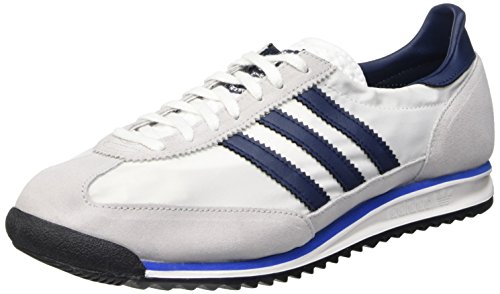Adidas SL 72, Zapatillas de Running para Hombre, Blanco/Azul Marino/Gris (Ftwbla/Maruni/Reabri), 43 1/3 EU