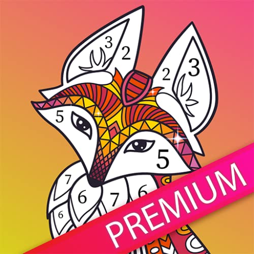 Adults Stress Relieve Coloring Book By Numbers with Animation Adults Stress Relieve Coloring Book By Numbers with Animation