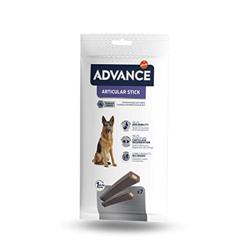 ADVANCE Snacks, Articular Stick para Perro - Paquete de 14 x 155gr - Total 2170gr ADVANCE Snacks, Articular Stick para Perro - Paquete de 14 x 155gr - Total 2170gr