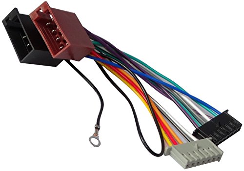 AERZETIX: Adaptador Cable Enchufe ISO para autoradio de Coche vehiculos C12063