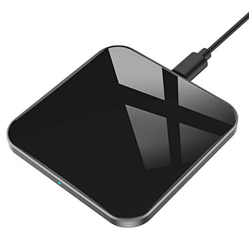 AGPTEK 15W Cargador Inalámbrico Rápido, Qi Wireless Charger 15W/10W/7.5W/5W para iPhone SE 2020 11/11 Pro MAX/XS/XR/X/8 Plus, AirPods Pro, Galaxy S20/Note 10/S10/S10e/S9/Note 8/S8/S7… AGPTEK 15W Cargador Inalámbrico Rápido, Qi Wireless Charger 15W/10W/7.5W/5W para iPhone SE 2020 11/11 Pro MAX/XS/XR/X/8 Plus, AirPods Pro, Galaxy S20/Note 10/S10/S10e/S9/Note 8/S8/S7…