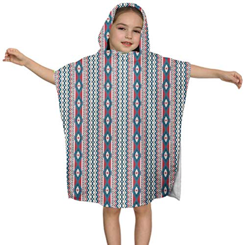 Ahuimin - Toalla de playa para niños, sin costuras, diseño de rayas, 60 x 24 cm, microfibra para niños y niñas de 3 a 7 años Ahuimin - Toalla de playa para niños, sin costuras, diseño de rayas, 60 x 24 cm, microfibra para niños y niñas de 3 a 7 años