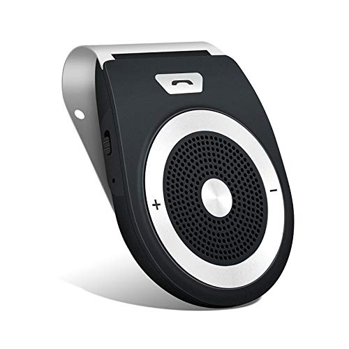 Aigoss Manos Libres Bluetooth 4.1 Coche Kit, reducción de eco y ruido de fondo para la visera Soporta GPS,universal, Música, Altavoz Inalámbrico para Teléfonos Móviles, conectar dos teléfonos Aigoss Manos Libres Bluetooth 4.1 Coche Kit, reducción de eco y ruido de fondo para la visera Soporta GPS,universal, Música, Altavoz Inalámbrico para Teléfonos Móviles, conectar dos teléfonos