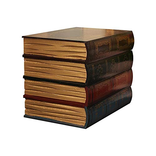 AILHL Decoraciones de Libros Falsos Vintage, Libros Falsos Retro Europeos, Modelos de Libros de Oficina, Libros de Accesorios, Adornos Decorativos