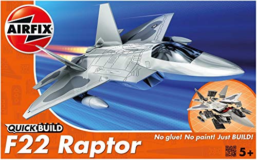 Airfix - Kit de construcción, avión F22 (Hornby CJ6005) Airfix - Kit de construcción, avión F22 (Hornby CJ6005)