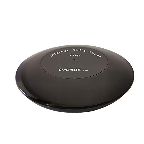 Albrecht DR 461 Mini Sintonizador de Radio por Internet 27469 para conectar al Sistema estéreo o Altavoz Externo, Incluye Spotify Connect, Control Mediante aplicación Gratuita para Smartphone Albrecht DR 461 Mini Sintonizador de Radio por Internet 27469 para conectar al Sistema estéreo o Altavoz Externo, Incluye Spotify Connect, Control Mediante aplicación Gratuita para Smartphone