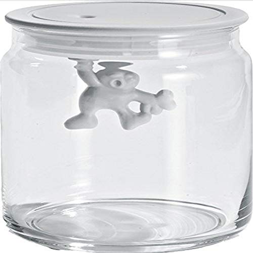 Alessi Gianni-A Little Man Holding on Tight Bote, Blanco, 70 cl