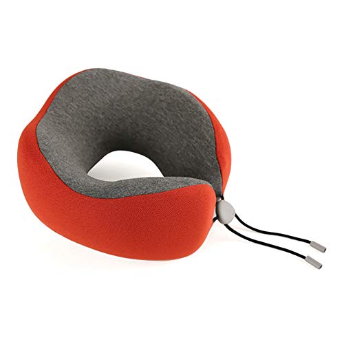 Almohada de Viaje Almohada de Cuello Viscoelástic Almohada De Viaje, Memoria Cuello Almohada De Espuma, Almohada En Forma De U, Tamaño Ajustable Para Viajar Aviones Almuerzo De Oficina Reducir Cuello