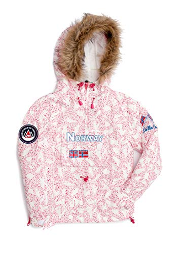 ALPHADVENTURE Goandwin Parka Tipo Kanguro SAREG JR para Niña Blanca Talla 10 ALPHADVENTURE Goandwin Parka Tipo Kanguro SAREG JR para Niña Blanca Talla 10