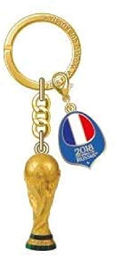 Am Ball Com GmbH Am Ball Com GmbH FIFA WM 2018: Campeones del Mundo Trofeo Llavero Francia, Adultos unisex, Gris, 45 mm