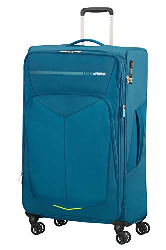American Tourister Summerfunk Equipaje de Mano, 79 centimetros, 119 litros, Turquesa (Teal) American Tourister Summerfunk Equipaje de Mano, 79 centimetros, 119 litros, Turquesa (Teal)