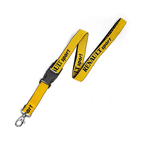 AMS 3060 - Llavero con correa para el cuello para la insignia Renault Sport AMS 3060 - Llavero con correa para el cuello para la insignia Renault Sport