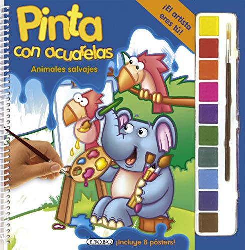 Animales salvajes (Pinta con acuarelas) Animales salvajes (Pinta con acuarelas)