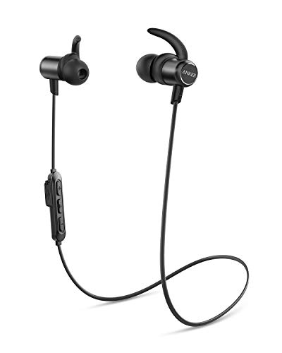 Anker Soundbuds - Auriculares in-Ear con Bluetooth, 10 Horas de duración de la batería, Clase de protección IPX7, Bluetooth 5.0 y Sonido de Primera Clase Anker Soundbuds - Auriculares in-Ear con Bluetooth, 10 Horas de duración de la batería, Clase de protección IPX7, Bluetooth 5.0 y Sonido de Primera Clase