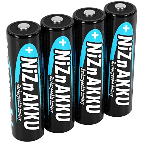 ANSMANN Pack de 4 pilas recargables AA Níquel-Zinc - De 1.6V y 2500mWh - Sin efecto memoria - Carga rápida - Para aparatos de alto consumo ANSMANN Pack de 4 pilas recargables AA Níquel-Zinc - De 1.6V y 2500mWh - Sin efecto memoria - Carga rápida - Para aparatos de alto consumo