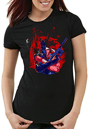 A.N.T. Castle Hunter Camiseta para Mujer T-Shirt Solid Snake Belmont Simon, Talla:2XL