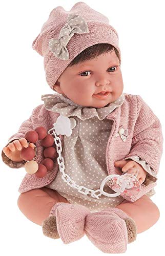 Antonio Juan- Muñeca Pipa Chaqueta, Rosa, 40cm (5933306) Antonio Juan- Muñeca Pipa Chaqueta, Rosa, 40cm (5933306)