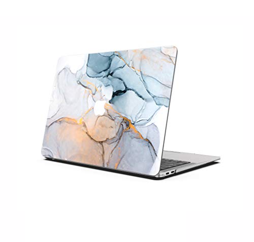 AOGGY Funda MacBook Pro 13 Pulgadas 2020 Versión A2338 M1/A2289/A2251,Colorful Pattern Plastico Cáscara Dura Case para 2020 MacBook Pro 13 Pulgadas con Touch Bar y Touch ID - Bluestone
