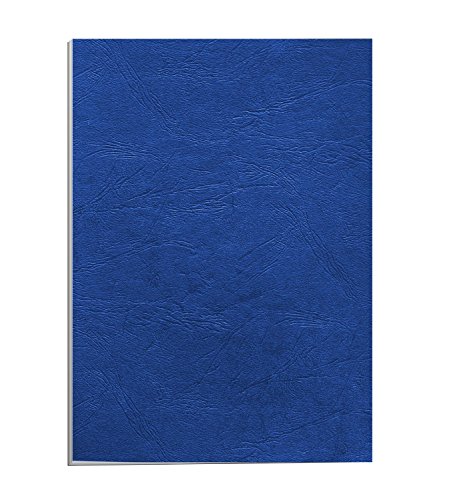 Apex 65011 - Pack de 100 portadas cartulina imitación cuero A4, color azul Apex 65011 - Pack de 100 portadas cartulina imitación cuero A4, color azul