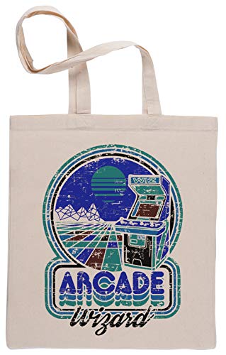 Arcade Wizard Bolsa De Compras Shopping Bag Beige