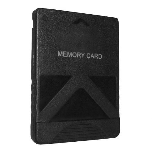 Assecure value 8MB memory card black for Sony PS2 Playstation 2 Console Slim PS2 - LIFETIME Warranty [Importación Inglesa]