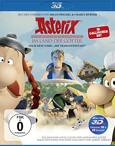 Asterix im Land der Götter (inkl. 2D-Version) [Alemania] [Blu-ray]