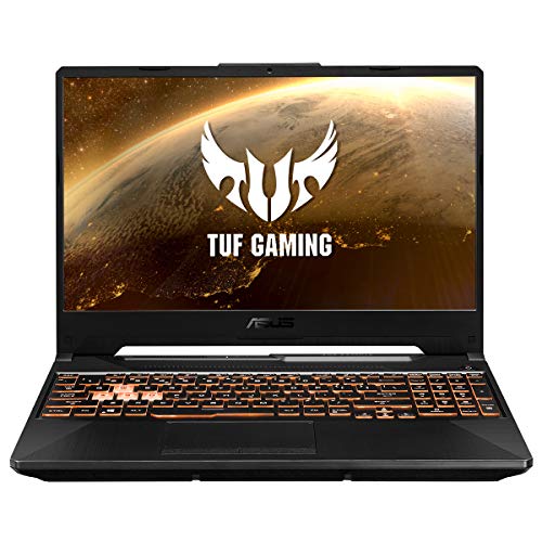 ASUS TUF Gaming A15 FA506II-BQ029 - Portátil de 15.6" FullHD (Ryzen 7 4800H, 16 GB RAM, 1TB SSD, GeForce GTX1650Ti 4 GB GDDR6, Sin Sistema Operativo) Negro Hoguera - Teclado QWERTY español