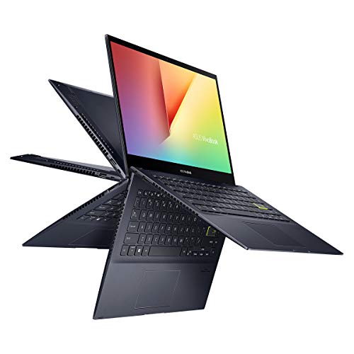 ASUS VivoBook Flip 14 TM420IA-EC172 - Portátil de 14 " FullHD (Ryzen 3 4300U, 8GB RAM, 256GB SSD, Radeon RX Vega 5, Sin Sistema Operativo) Negro - Teclado QWERTY español