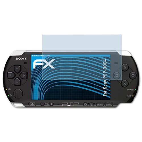 atFoliX Lámina Protectora de Pantalla compatible con Sony PSP-3004 Película Protectora, ultra transparente FX Lámina Protectora (3X)