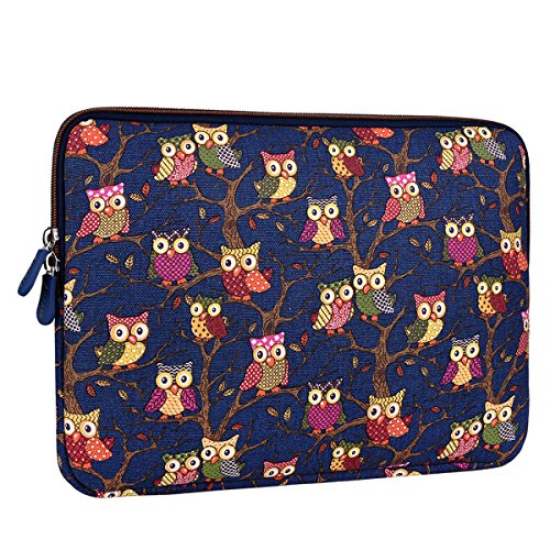 Aucase 11-15,6 Pulgadas Funda para Ordenadores Portátiles, Funda Protectora Neopreno para Hombre y Mujer (15,6 Pulgadas, Búho Azul) Aucase 11-15,6 Pulgadas Funda para Ordenadores Portátiles, Funda Protectora Neopreno para Hombre y Mujer (15,6 Pulgadas, Búho Azul)