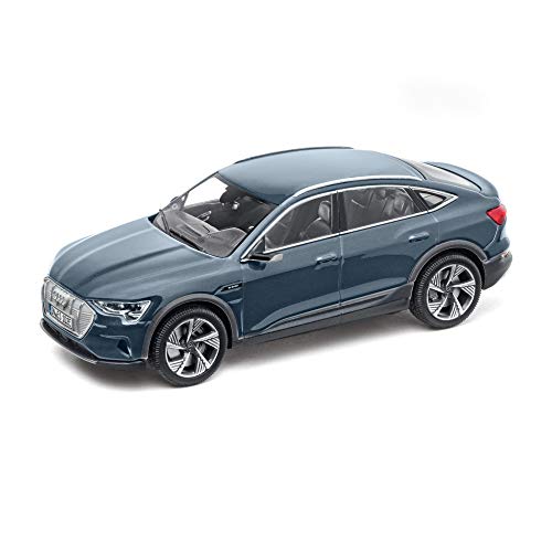 Audi 5012020032 Maqueta de Coche e-Tron Sportback Escala 1:43, Color Azul