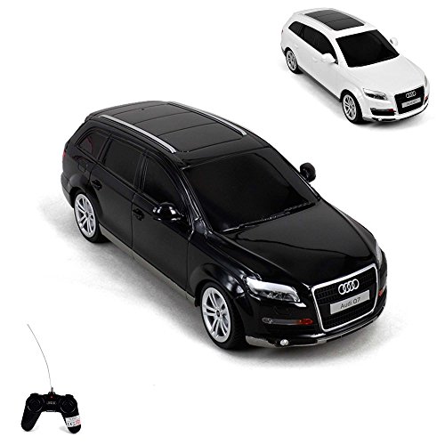 Audi Q7, modelo de coche con licencia RC, de diseño, escala 1: 24, listo para usarse, incluye Mando a distancia Audi Q7, modelo de coche con licencia RC, de diseño, escala 1: 24, listo para usarse, incluye Mando a distancia