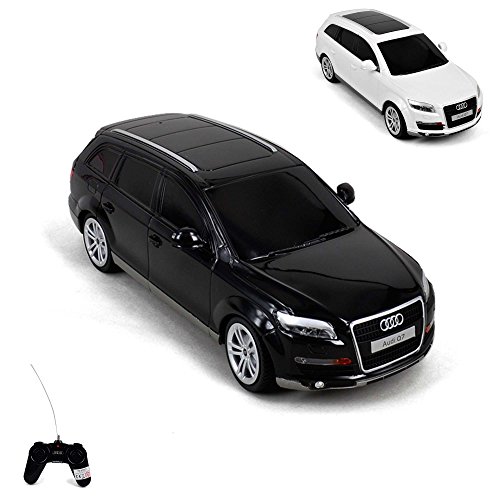 Audi Q7, modelo de coche con licencia RC, de diseño, escala 1: 24, listo para usarse, incluye Mando a distancia