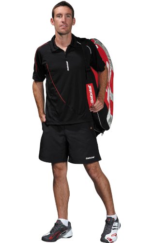 Babolat - Polo de Tenis para Hombre, tamaño S, Color Negro