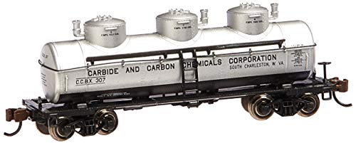 Bachmann Industrias y Productos químicos de Carbono de carburo de depósito de cúpula de 3 Coches, Escala N