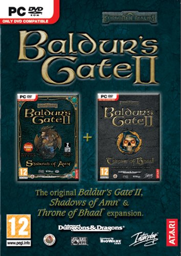 Baldur's Gate 2 and Throne of Bhaal Expansion - Double Pack (PC DVD) [Importación inglesa]