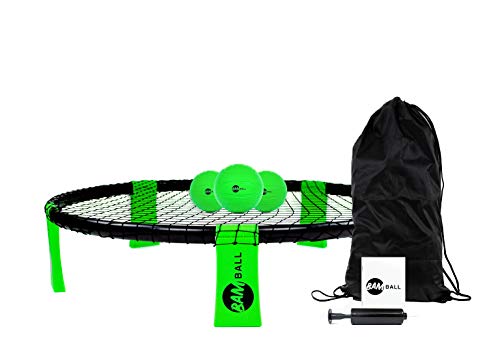 BamBall Set con 3 Bolas + Bomba Extra – el Juego de Verano Contiene 3 Pelotas, Bolsa, Bomba e Instrucciones – Juego para niños, jóvenes y Adultos