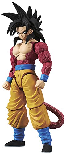 Bandai Hobby-Son Goku Super Saiyan 4 Model Kit 14 cm Dragon Ball GT Figure-Rise Standard 84086P (BDHDB144977)