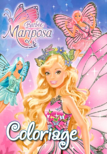 Barbie Mariposa : Coloriage