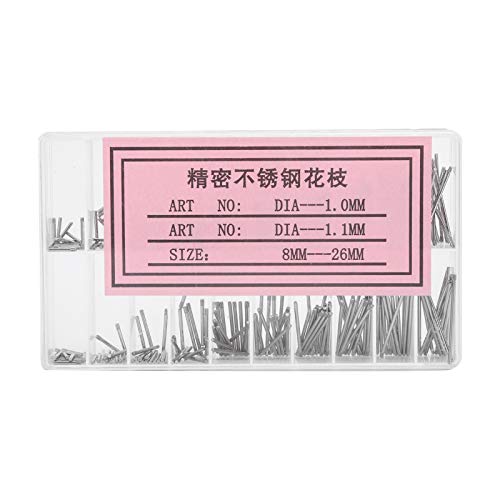 Barra de fricción de pasador de pulsera de reloj, accesorios profesionales de reparación de relojes de acero inoxidable de 8 mm a 26 mm, adecuados para fabricantes de relojes y trabajadores de reparac Barra de fricción de pasador de pulsera de reloj, accesorios profesionales de reparación de relojes de acero inoxidable de 8 mm a 26 mm, adecuados para fabricantes de relojes y trabajadores de reparac