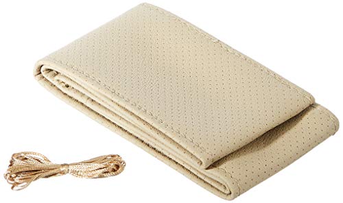 BC Corona INT30183 Funda de Volante Negra Cosida para Coche Color Beige Acabado simil Piel Universal BC Corona INT30183 Funda de Volante Negra Cosida para Coche Color Beige Acabado simil Piel Universal