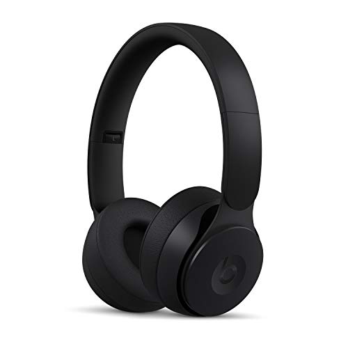 Beats Solo Pro con cancelación de ruido - Auriculares supraaurales inalámbricos - Chip Apple H1, Bluetooth de Clase 1, 22 horas de sonido ininterrumpido - Negro