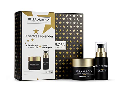 Bella Aurora - Pack Splendor 60 Día + Sérum Reafirmante 30ml | con flor de Edelweiss | Anti-edad | Efecto Lifting | con Ácido Hialurónico