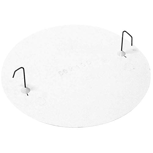 BeMatik - Tapa de Caja de Registro Redonda para Caja de diámetro 80mm BeMatik - Tapa de Caja de Registro Redonda para Caja de diámetro 80mm
