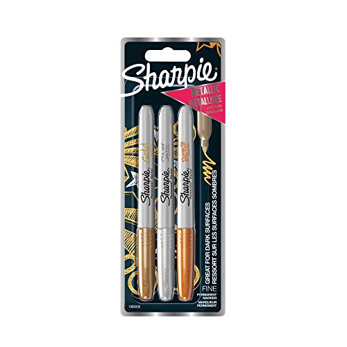Best Price Square Marker Gold/Silver/Bronze 3PK 1849114 by Sharpie